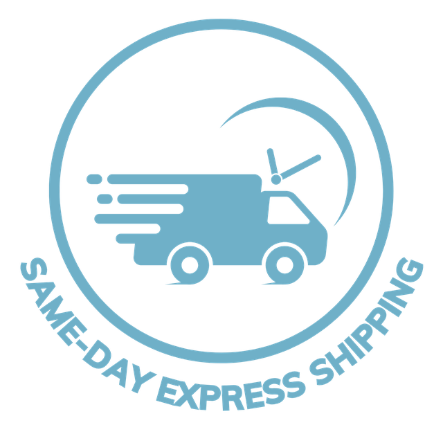 Same-day express shipping: orders placed before 3PM PST on business days ship same-day